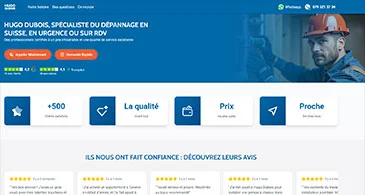 Aperçu du projet Hugo Dubois, de la chute à l'ascension